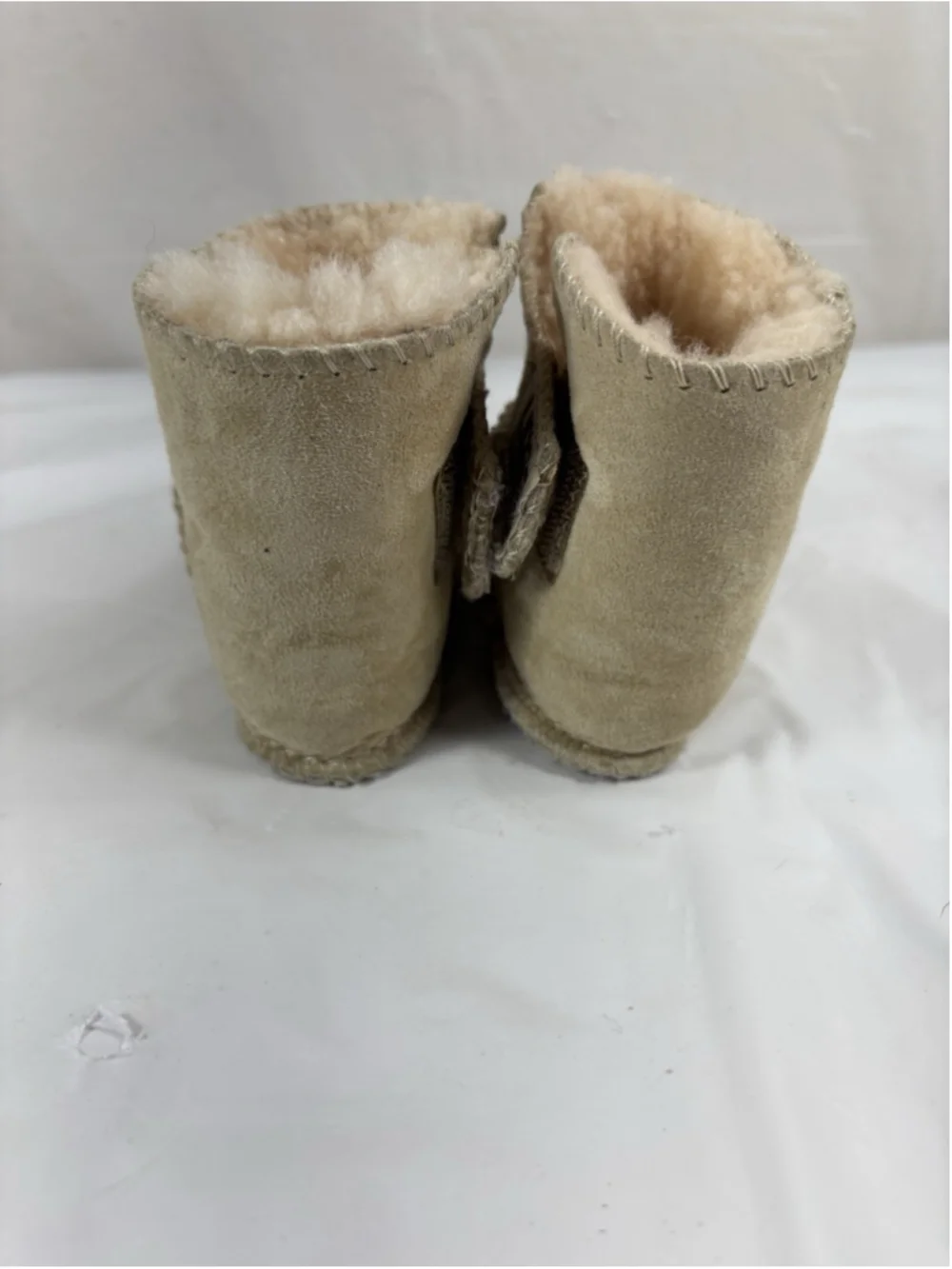 UGG Australia Unisex Baby Toddler Erin Shearling Fur Boots Size Small